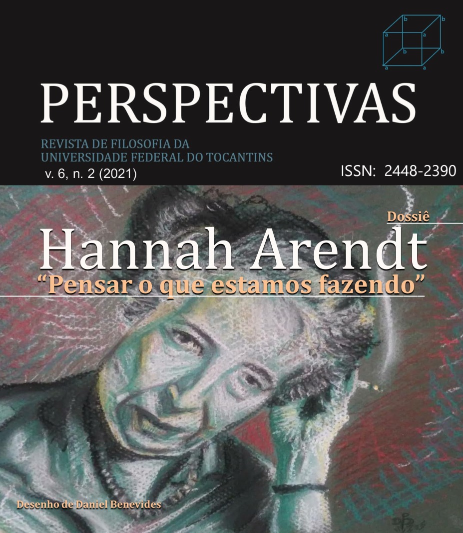 					Visualizar v. 6 n. 2 (2021): Dossiê Hannah Arendt: "Pensar o que estamos fazendo"
				