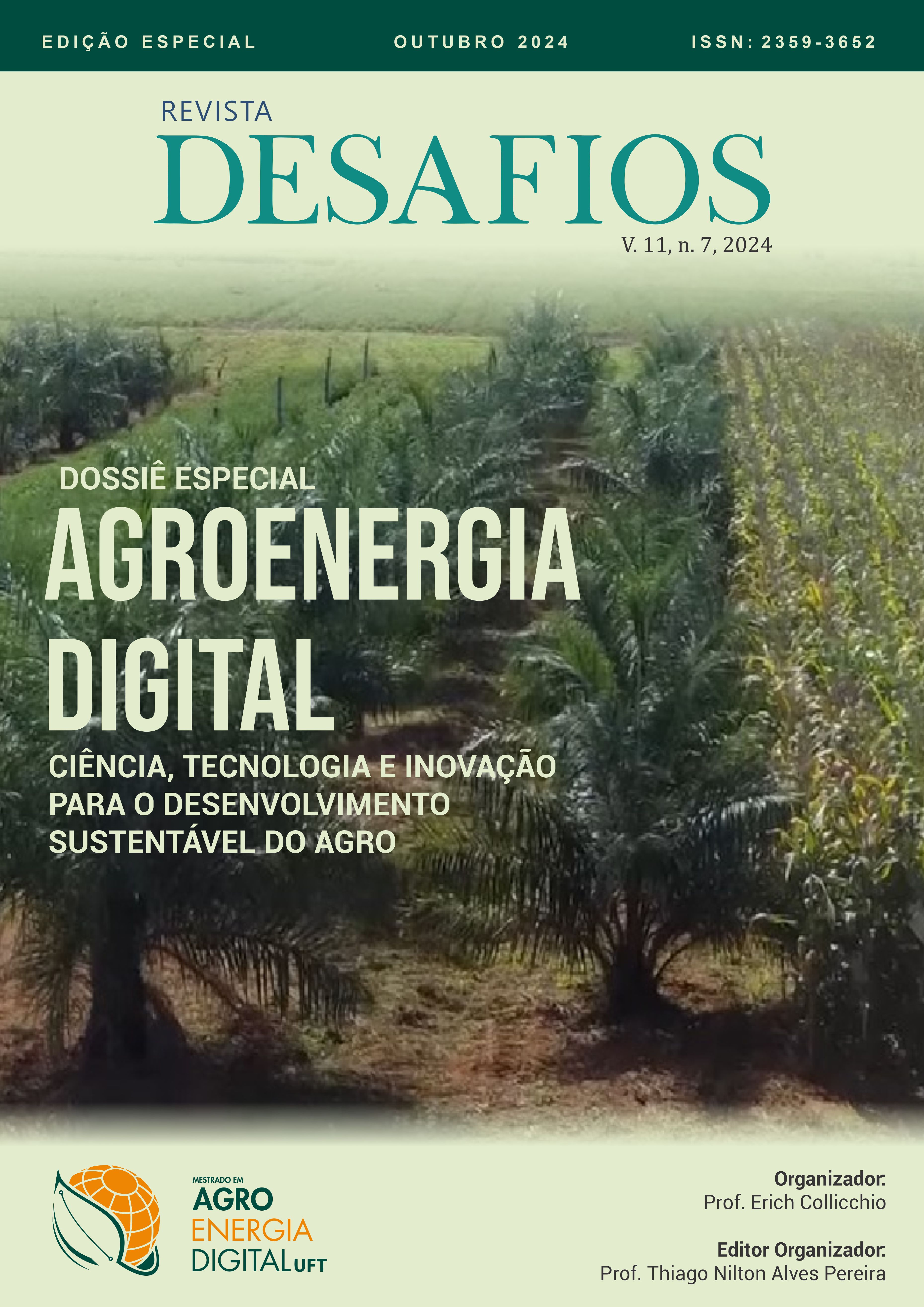 					Visualizar v. 11 n. 7 (2024): Dossiê: Agroenergia Digital
				