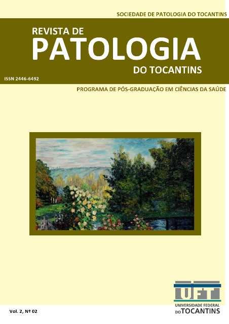 					Visualizar v. 2 n. 2 (2015): Revista de Patologia do Tocantins
				