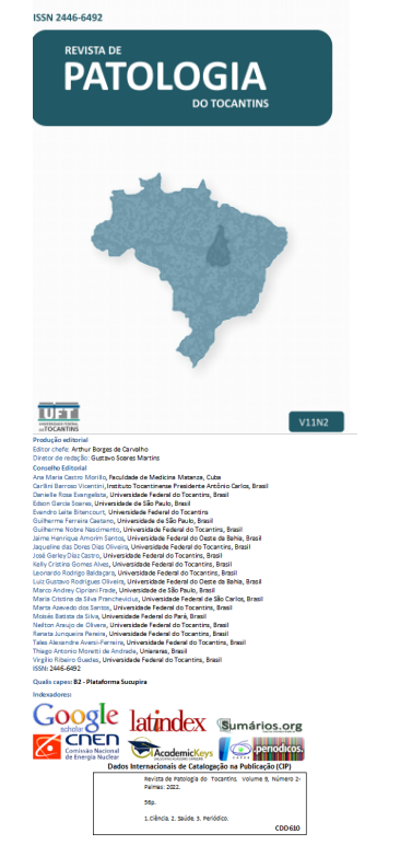 					Visualizar v. 11 n. 2 (2024): Revista de Patologia do Tocantins
				
