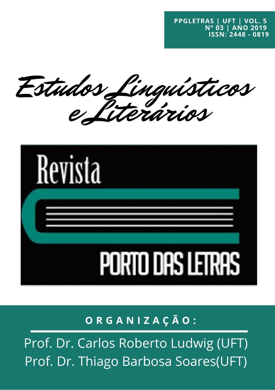 					Visualizar v. 5 n. 3 (2019): Estudos Linguísticos e Literários
				