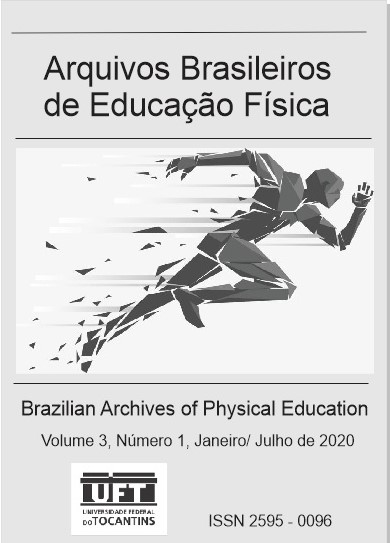 					Visualizar v. 3 n. 1 (2020): Arquivos Brasileiros de Educação Física
				