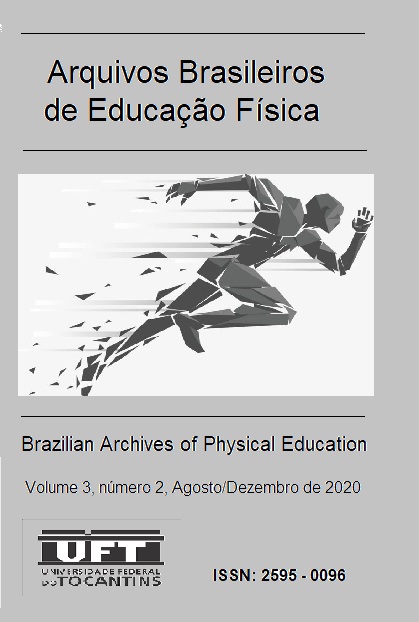 					Visualizar v. 3 n. 2 (2020): Arquivos Brasileiros de Educação Física
				