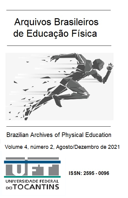 					Visualizar v. 4 n. 2 (2021): Arquivos Brasileiros de Educação Física
				